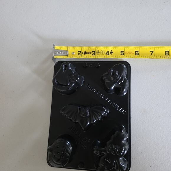 Vintage Jello-O Jiggler Mold Happy Halloween Shapes 2Pack Cat Bat Ghost Pumpkins - Picture 5 of 6